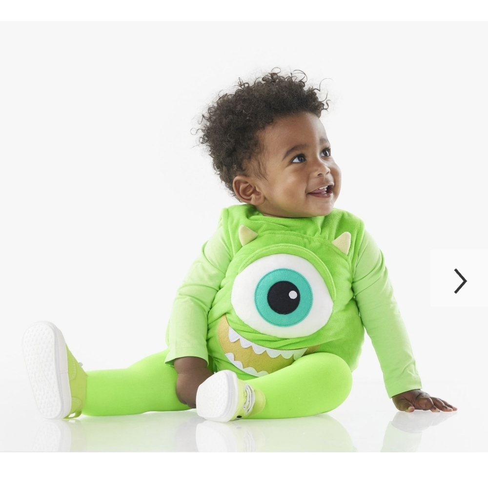 Pottery Barn Disney Pixar Monsters Inc Mike Wazowski costume 12-24 months
